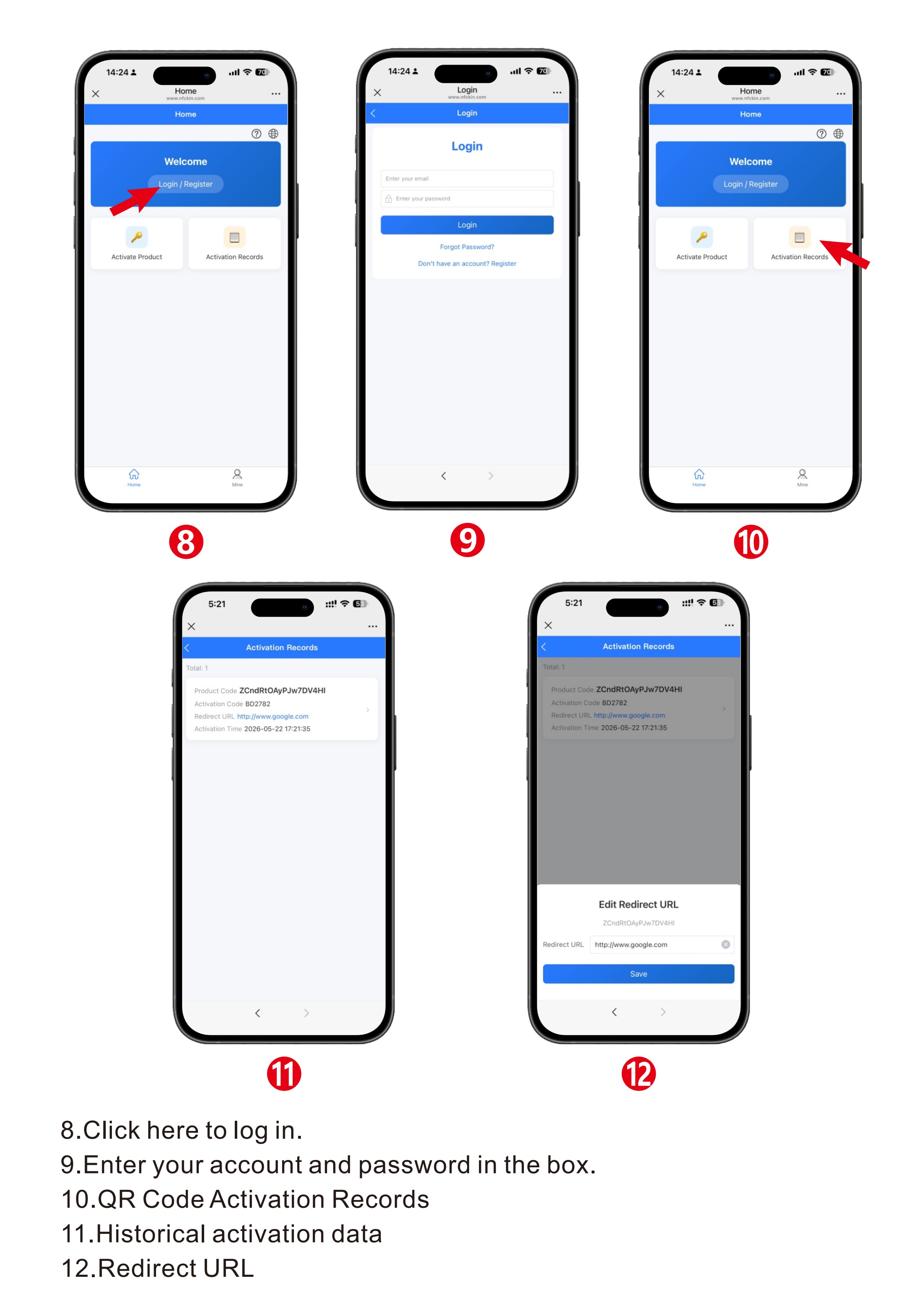 QR setup step 3